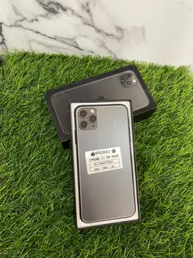 IPHONE 11 PM 64GB (-FI) ALL BEACUKAI FULLSET NO MINUS