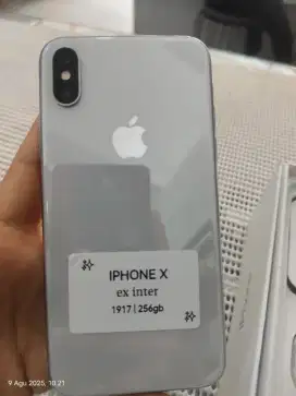 I-Phone X internal 256gb