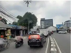 Tanah Komersil 251m² Pinggir Jalan Palmerah Barat Dekat Rawabelong