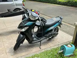 Mio J Tahun 2012 Plat BG Pajak pules