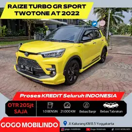 [Dp10jt] Raize Turbo GR Sport Two Tone Matic 2022 AB Tgn1 Bisa Kredit