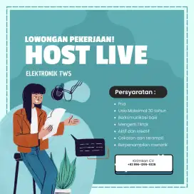 HOST LIVE STREAMING PRIA