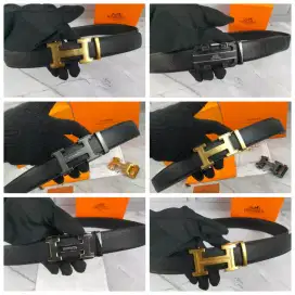 Belt IKAT PINGGANG PRIA branded men buckle H fullset box #1