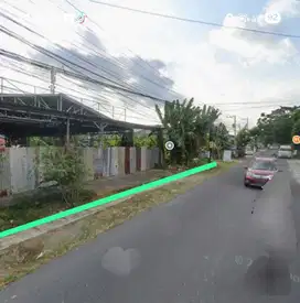 Tanah pinggir jalan raya kebon agung cocok usaha ruko