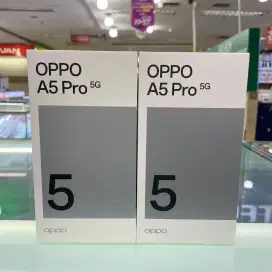Oppo A5 Pro 5G ram 8gb+8gb/256gb baru garansi resmi harga Promo