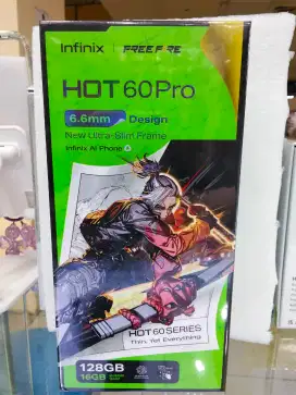 Infinix HOT 60Pro sleek black 8/128 garansi resmi 1 Tahun