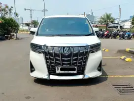 TOYOTA ALPHARD 2.5 AT 2018 Facelif GRESS LIKE NEW ISTIMEWA