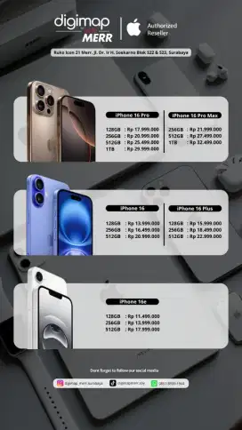 PROMO CICILAN IPHONE ALL TIPE, BUNGA RENDAH DAN TANPA DP
