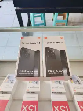 [ fast respon wa ] Xiaomi Redmi Note 14 8/128 Garansi resmi 15bln