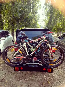 Sepeda Merida & Bike Carrier Thule Original