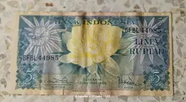 Uang kuno 5 rupiah