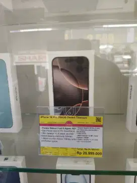 iPhone 16 pro cashback 3 juta bisa cicilan pake KTP aja