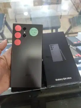 Second Samsung Galaxy S24 Ultra 12/256GB Titanium Black Ex Grs Resmi