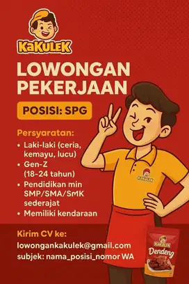 Dibutuhkan segera !