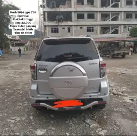 Rush 2014 type TDR Sportivo 
Plat BA Bukittinggi