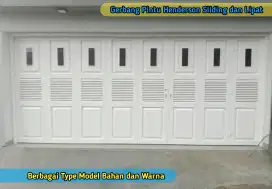 Gerbang Pintu Garasi Kantor Gudang Produksi Konpeksi Toko Henderson