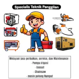 Jasa service genset dan alat teknik panggilan