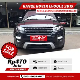 Range Rover Evoque Luxury Si4 2.0 AT 2015 Hitam