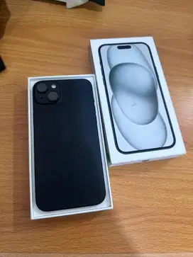 iPhone 15 Plus 128gb Black Resmi iBox Garansi April 2026 Hb 100%