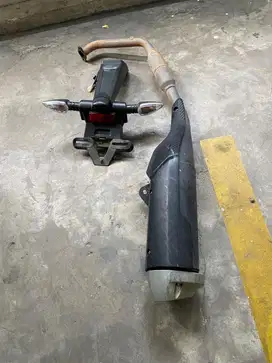 Knalpot + Spakbor original R15 v3