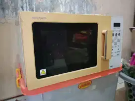 Microwave and grill sharp