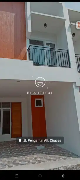 Townhouse exclusive di jaktim, dekat stasiun LRT dan gerbang tol