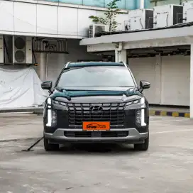 Palisade Signature 2023 Blue black KM 14ribu,Red Interior