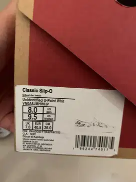VANS SLIP ON U-PAINT