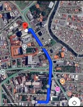 DIJUAL TANAH JL MENTENG RAYA, JAKARTA PUSAT