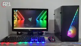 CPU KOMPUTER INTEL CORE I5 2400 RAM 8GB VGA 2GB FULL SET MONITOR