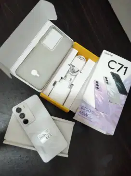 Realme C71 ram 8+8/128gb Second grs Resmi