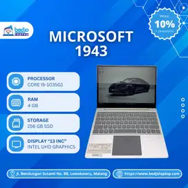 LAPTOP MICROSOFT 1943 TERBAIK!LAPTOP MISCROFT SECOND