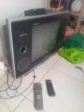TV 21iN Sharp + Setbox Matrix lok Kemanggisan