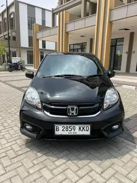 [LOW KM] HONDA BRIO SATYA E AT 2018 HITAM
