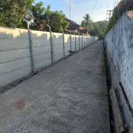 Pagar panel beton