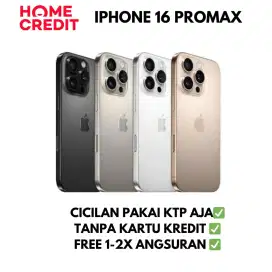 Cicilan iphone 16 pro max cukup KTP saja