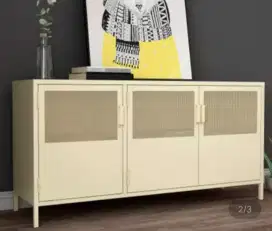 Meja tv bahan besi