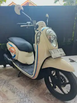 Honda scoopy fi cream pajak on std original ex cw