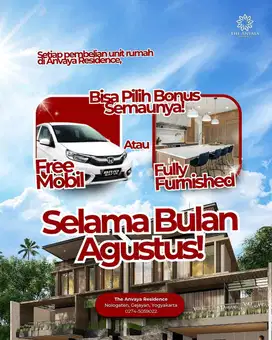 The Anvaya Residence Gejayan PROMO KEMERDEKAAN Banyak Bonus Menarik