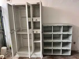 DIJUAL LEMARI PAKAIAN PLASTIK NAPOLLY CABRO 3 DAN CLUB