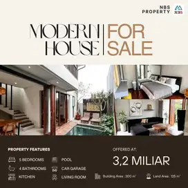 FOR SALE MINIMALIS MODERN HOUSE 3ND FLOOR AT SEDAP MALAM STREET
