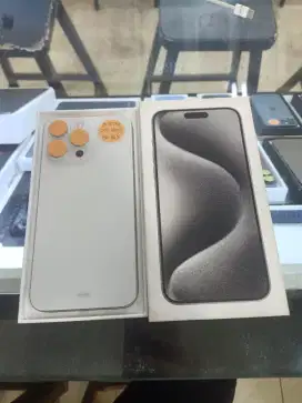 Second Iphone 15Pro Max 256GB Ex Grs iBox Mulusss