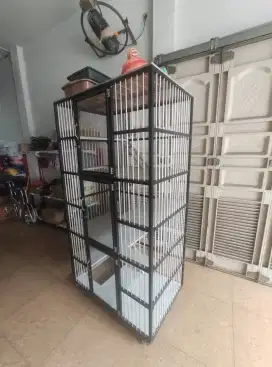 Kandang kucing 3 pintu