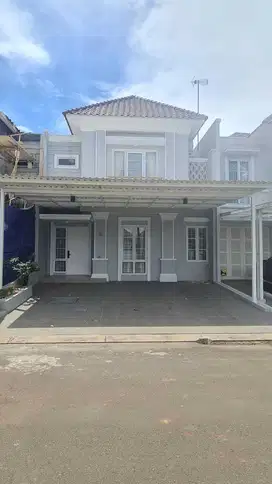 rumah siap huni di cluster menaggio gading serpong 8x17