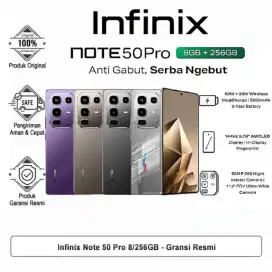 Kredit Hp Infinix Note 50 Pro 256Gb Free Holder