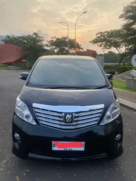 Dijual Alphard 2014 AT Hitam