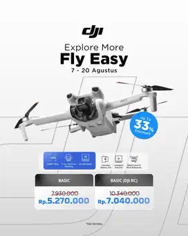 DJI MINI 3 (Promo s/d 20 Agust)