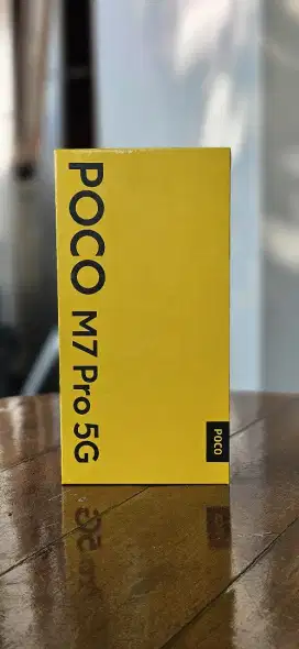 Poco M7 Pro 5G 8/256 Baru Segel Dus Garansi 15 bln