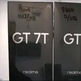 REALME GT 7T 5G. Ram 1212/256. Baterai 700ah. 120 watt chatger