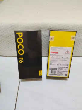 Poco f6 12/512 garansi resmi BNIB
